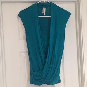 Cowl neck top